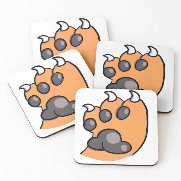 Item preview, Orange Paw Black ToeBeans designed and sold by DolmanceWorks.