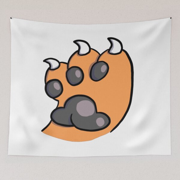 Item preview, Orange Paw Black ToeBeans designed and sold by DolmanceWorks.