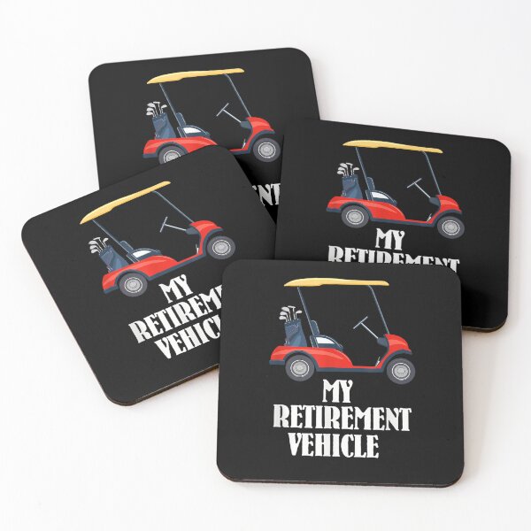 Item preview, My Retirement Vehicle Funny Golf Cart T-Shirt designed and sold by BoehringerSonne.
