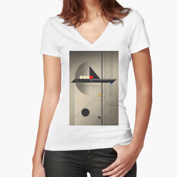 Fitted V-Neck T-Shirt