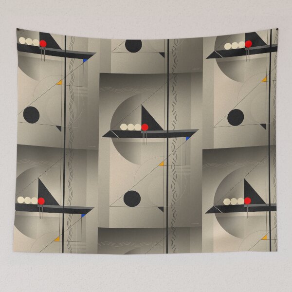 Item preview, Composition Red Circle designed and sold by Martin Geller.