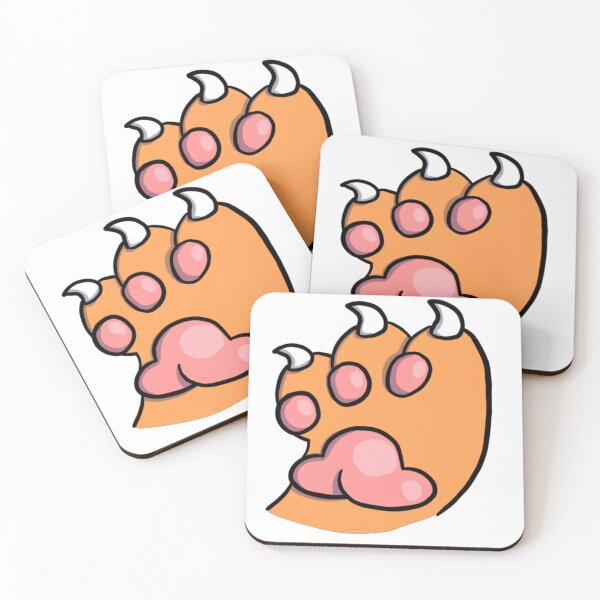 Item preview, Orange Paw Pink ToeBeans designed and sold by DolmanceWorks.