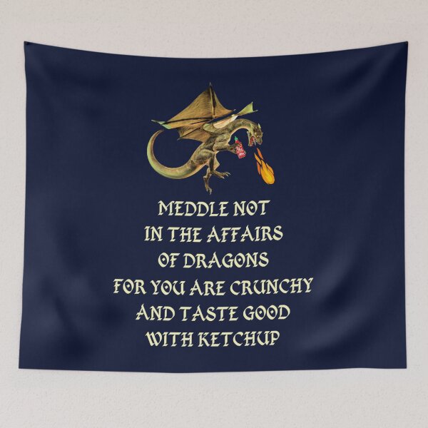Item preview, Meddle Not In The Affair Of Dragons Long Sleeve designed and sold by MaysinMaovie.
