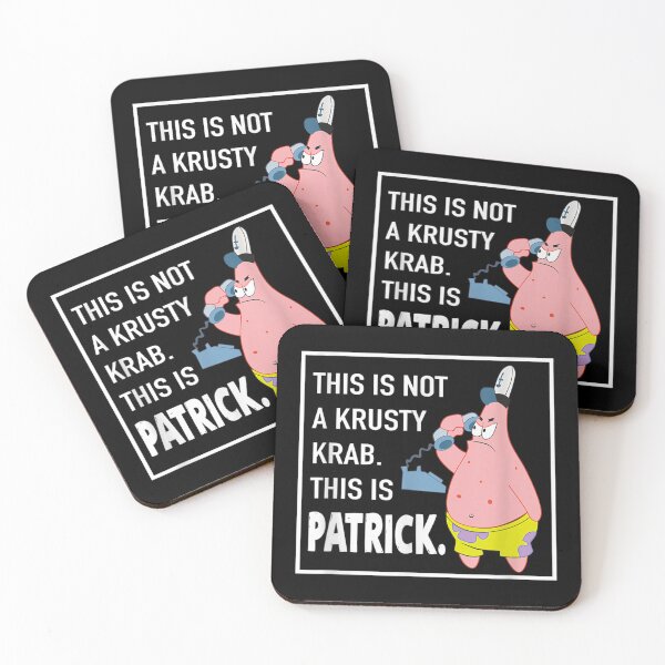 Item preview, Mademark x SpongeBob SquarePants  Patrick Star  This is Not a Krusty Krab designed and sold by MaysinMaovie.