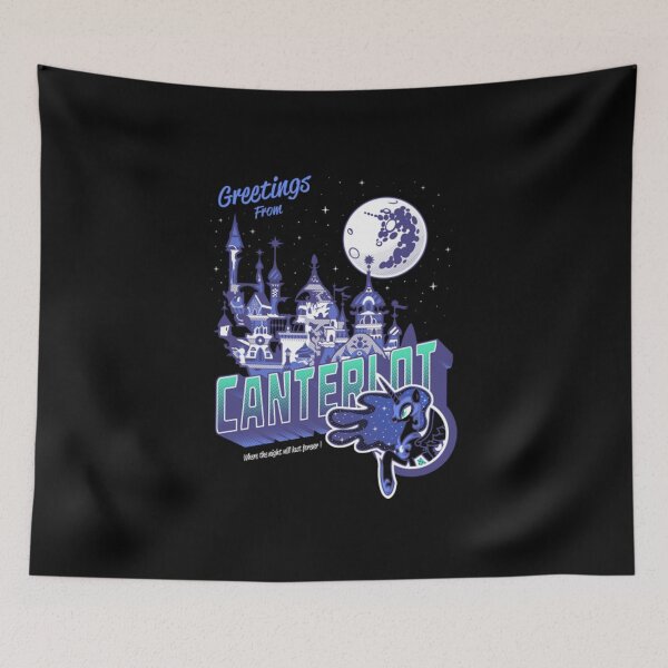 Item preview, Greetings from Canterlot - Variant T-Shirt designed and sold by Desoiesn98.