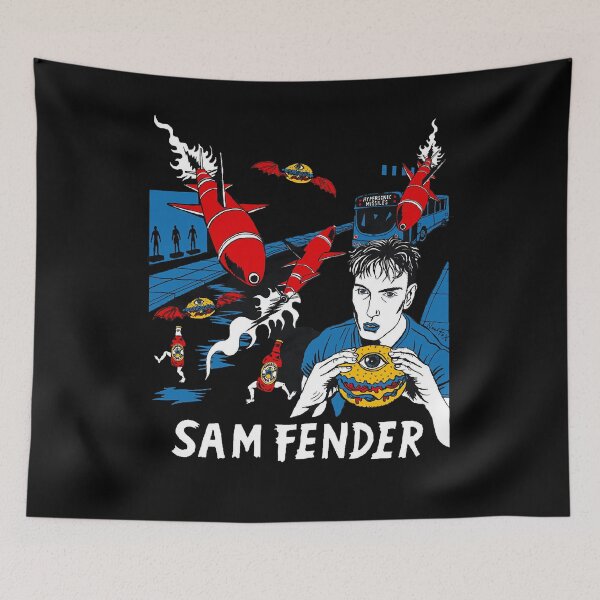 Item preview, New Sam Fender poster rock music designed and sold by KaFerreira4892.