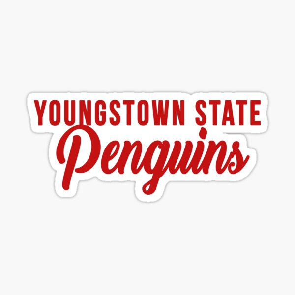 Men's White Youngstown State Penguins Hockey Jersey
