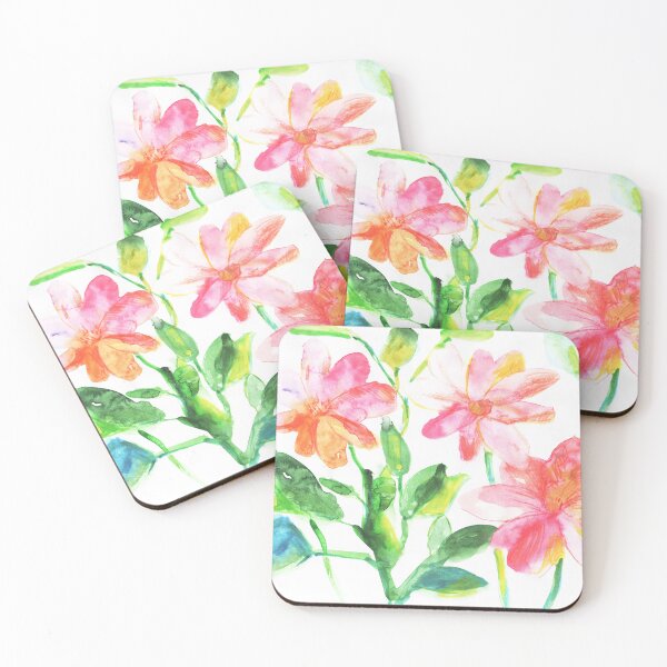 Item preview, Watercolor floral painting | watercolor summer floral drawing designed and sold by lausn.
