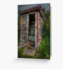 Think Twice Greeting Card
