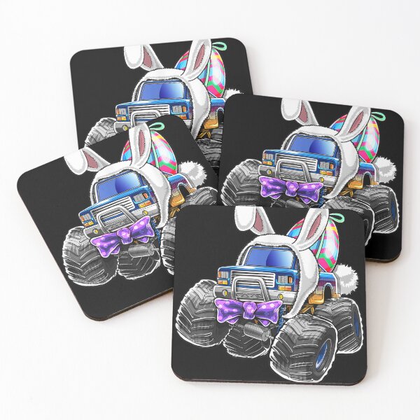 Item preview, Happy Easter Monster Truck Easter Bunny designed and sold by ThienPhan444.