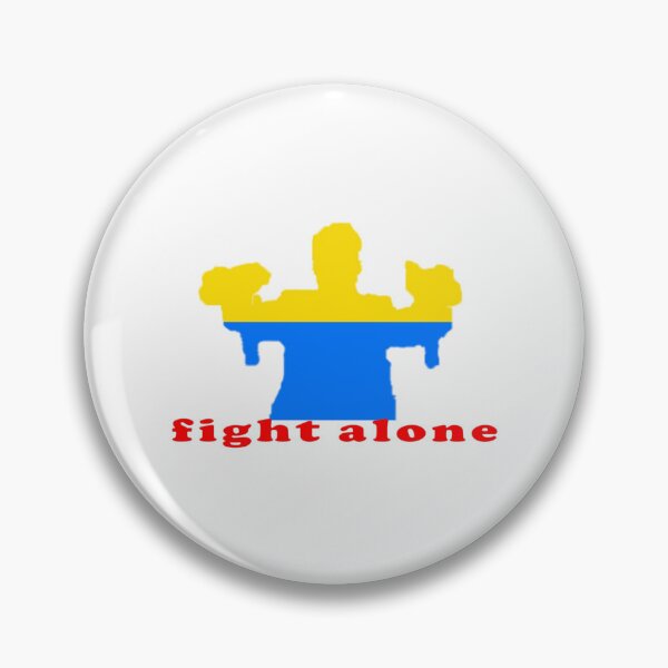 Item preview, Fight alone . STOP WAR ukraine putin khuylo .Putin War Criminal   designed and sold by PrintedTeezs.