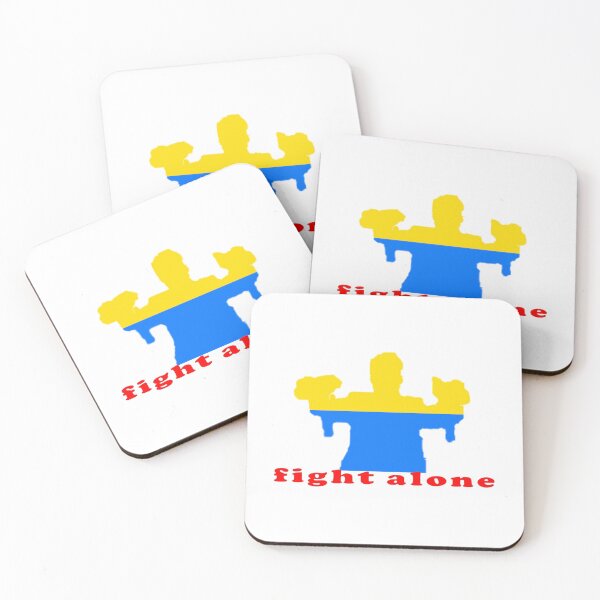 Item preview, Fight alone . STOP WAR ukraine putin khuylo .Putin War Criminal   designed and sold by PrintedTeezs.