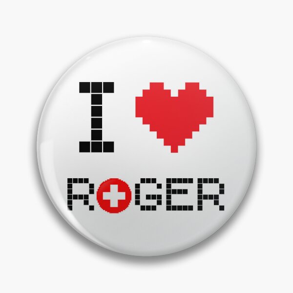 Item preview, I Love Roger: Tennis Retro Pixel Light 4 designed and sold by OutofFocusShop.