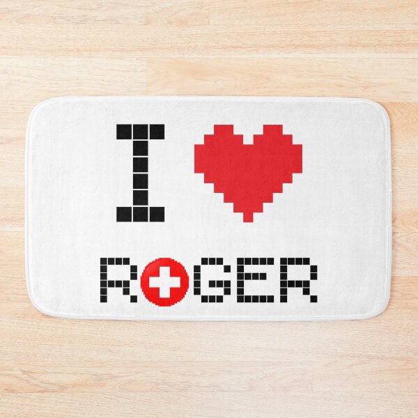 Item preview, I Love Roger: Tennis Retro Pixel Light 4 designed and sold by OutofFocusShop.