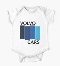 Body de manga corta para bebé Punk Volvo Flag