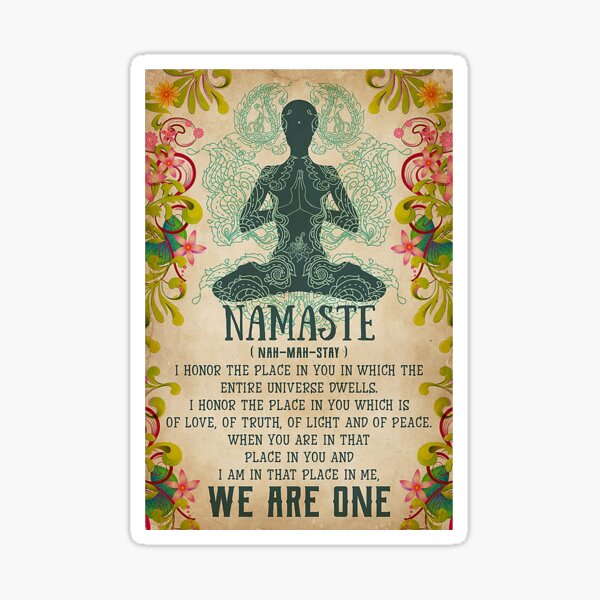 Item preview, Yoga Namaste designed and sold by agata93.