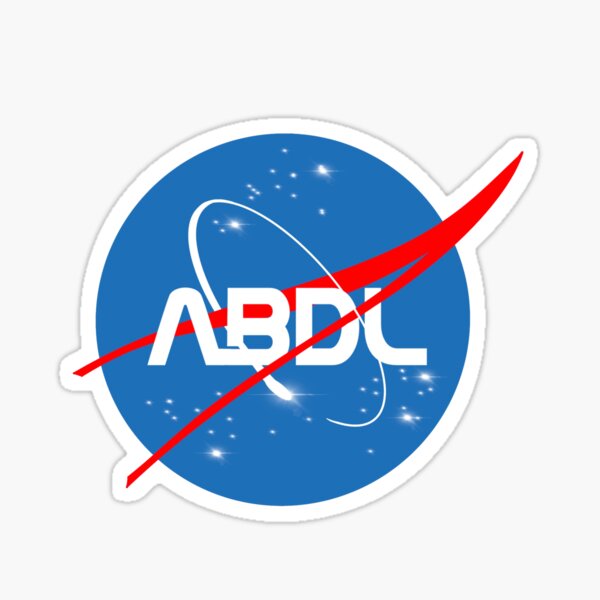 ABDL - Space logo 1 Sticker
