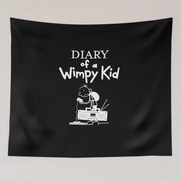 Item preview, Diary of a wimpy kid white  designed and sold by GREGORY-SHOE.
