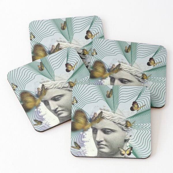 Item preview, Floating Head With Butterflies  designed and sold by ArteTenebris.