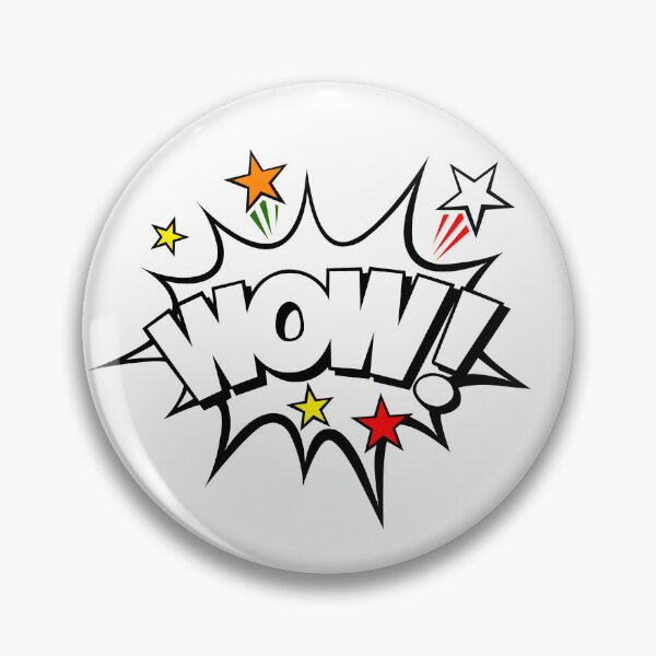 Item preview, T-shirt for boys and girls who loves the word of wow printed with wow with stars designed and sold by LTMARKETING.