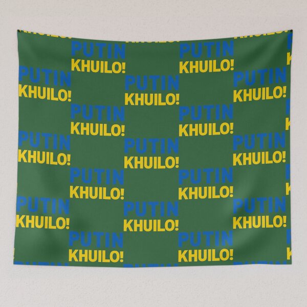 Item preview, Putin Khuilo! Most Popular Ukrainian Soccer Fan Chant Active  designed and sold by PrintedTeezs.