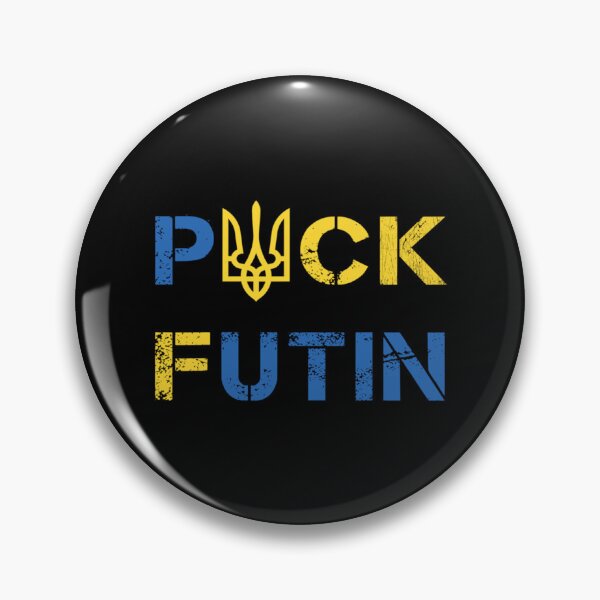 Item preview, Putin Khuylo - Slava Ukraini - the Fight Is Here Flag Pride Vintage-Slava Ukraini - Volodymyr Zelens      designed and sold by PrintedTeezs.