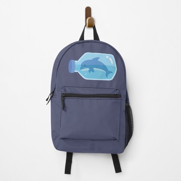 Item preview, Sad Dolphin Trapped In Bottle designed and sold by rustydoodle.