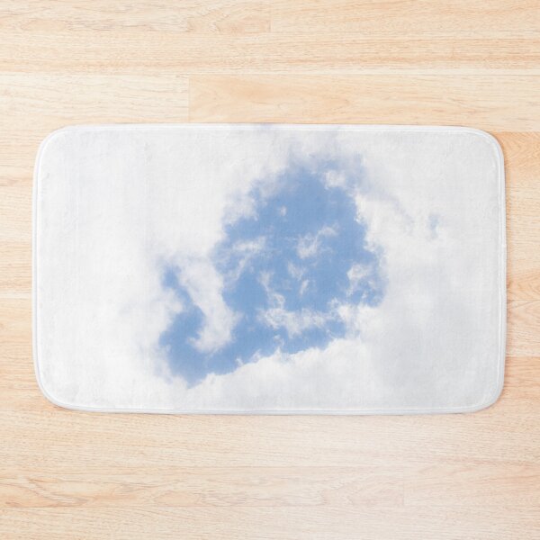 Item preview, Blue sky through the eye of glowing white fluffy clouds. designed and sold by James-Cole.