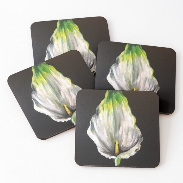 Item preview, White Lily Artwork by Jolene Edwards designed and sold by CurlyClaraBelle.