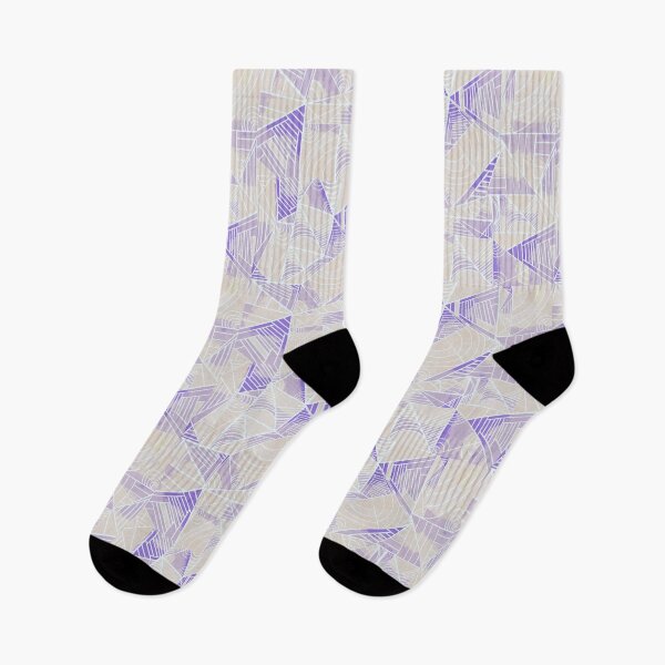 Item preview, Colorful Lines and Shapes - Light Purple designed and sold by Jasrese.