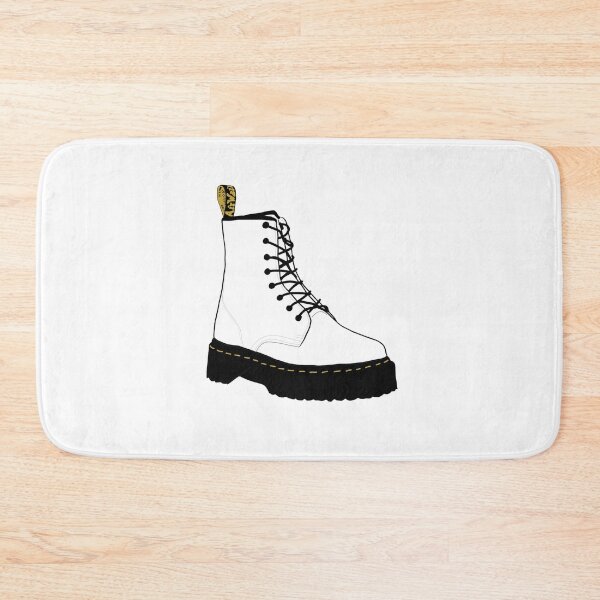 Artikelvorschau, Weiße Doc Martens-Illustration entworfen und verkauft von Maddie OMalley.