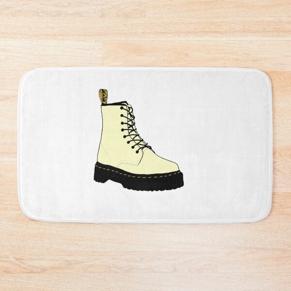 Item preview, Yellow Doc Martens Illustration designed and sold by Maddie OMalley.