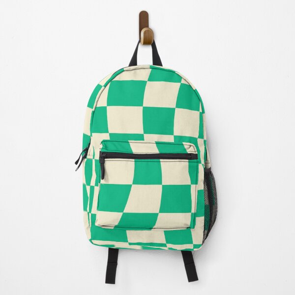 Item preview, green checkerboard distorted designed and sold by PearlEleven.