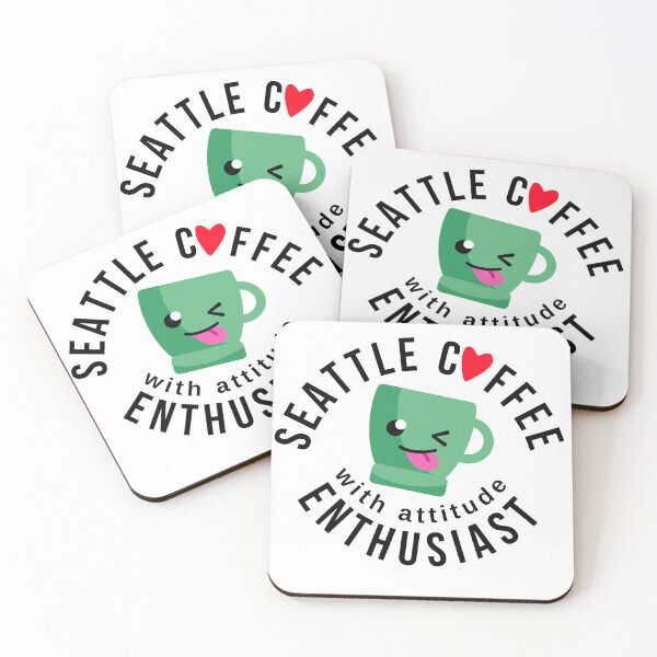 Item preview, Seattle Coffee Enthusiast With Attitude designed and sold by Mompreneur and Daughter.