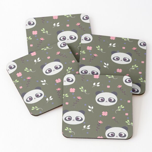 Item preview, Panda and flower pattern designed and sold by PODapparel.