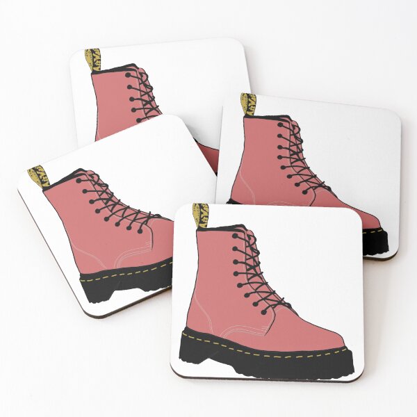 Item preview, Red Doc Martens Illustration designed and sold by Maddie OMalley.
