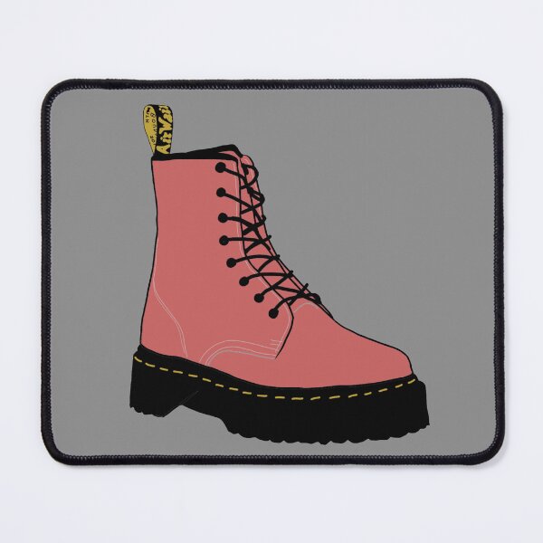Item preview, Red Doc Martens Illustration designed and sold by Maddie OMalley.