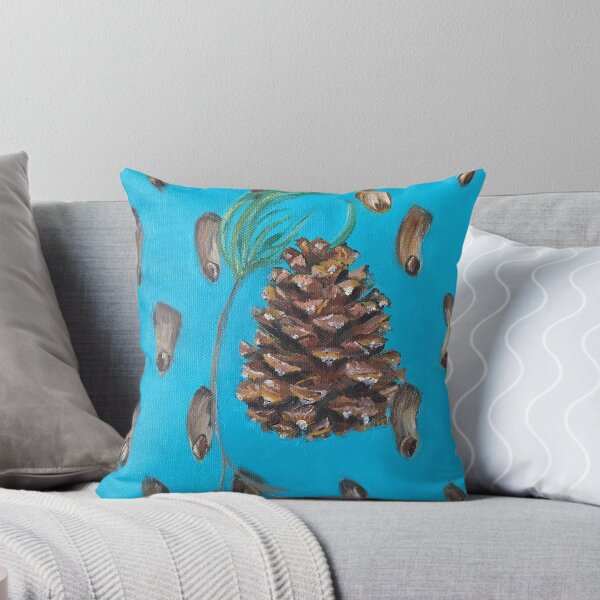 Item preview, Pinecone Pattern Artwork by Jolene Edwards designed and sold by CurlyClaraBelle.