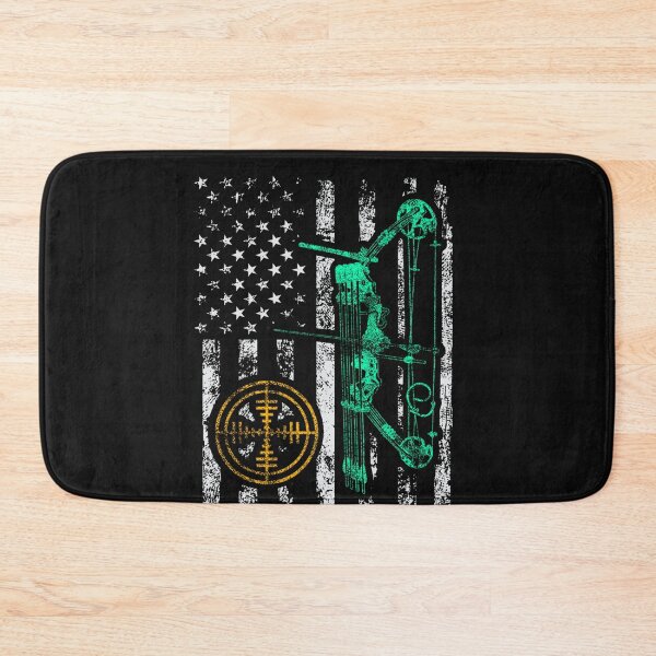 Item preview, Vintage US Flag Deer Hunting Bow Hunter Tee Hunters designed and sold by simonbucholz.