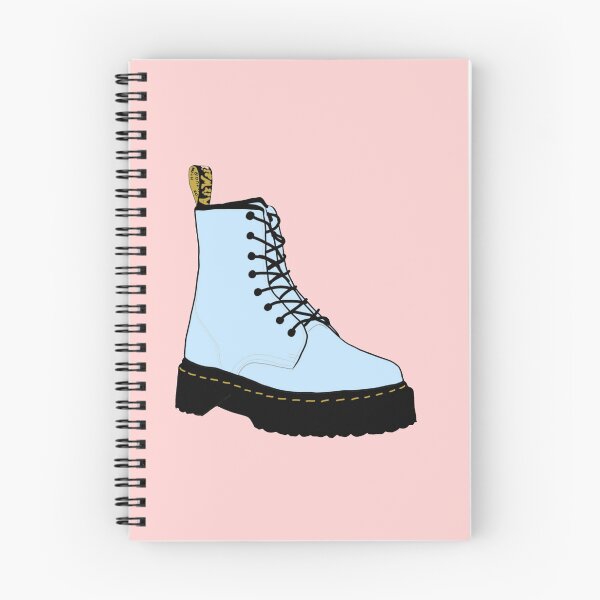 Artikelvorschau, Blaue Doc Martens-Illustration entworfen und verkauft von Maddie OMalley.