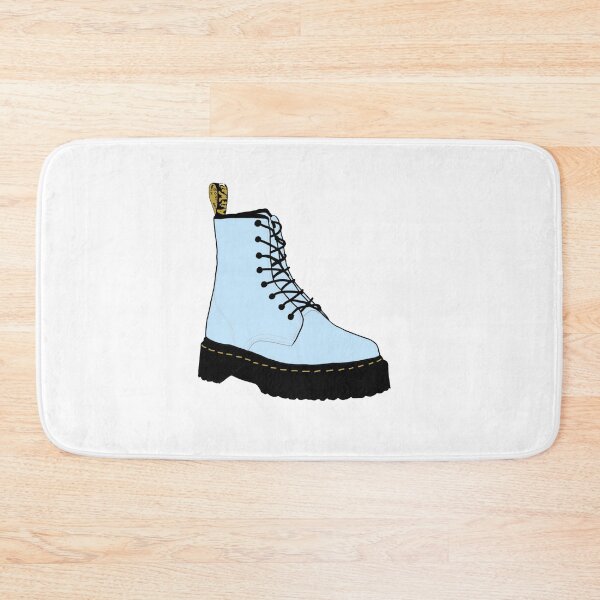Item preview, Blue Doc Martens Illustration designed and sold by Maddie OMalley.