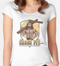 Jesus CrossFit Women's Fitted Scoop T-Shirt