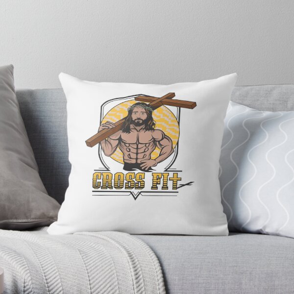 Jesus CrossFit Sticker for Sale by overwithdrawn