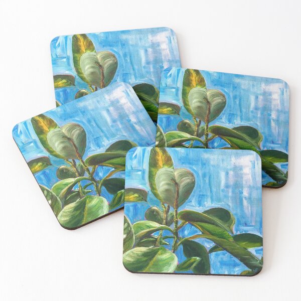 Item preview, Rubber Plant Artwork by Jolene Edwards designed and sold by CurlyClaraBelle.