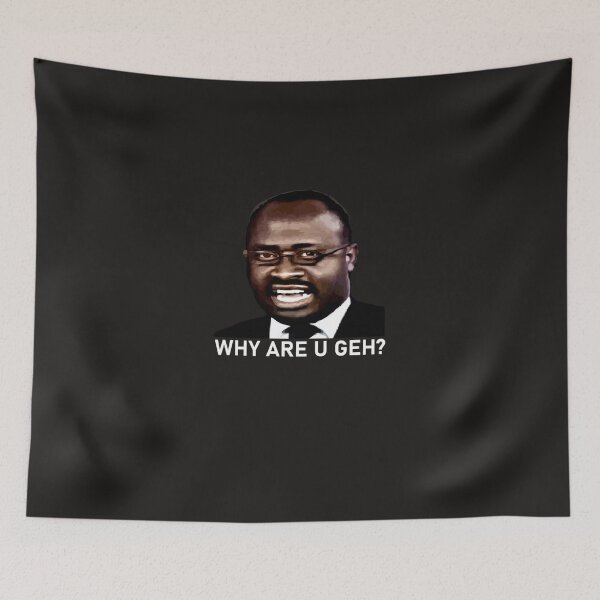 Item preview, Why are you geh Funniest african interview ever. Kaggwa Njala. Classic T-Shirt designed and sold by MarBruns.
