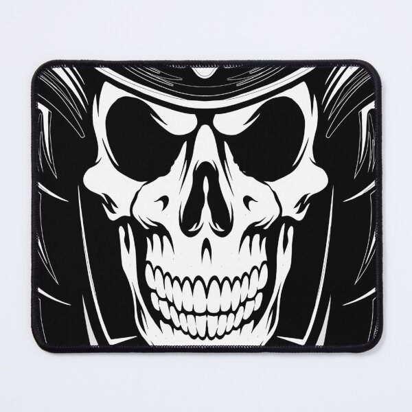 Item preview, Ronin Samurai Skull (Red Font) designed and sold by RoninUnknown.