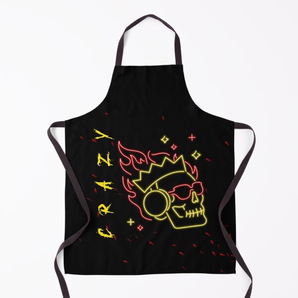 Item preview, Crazy Burning Skull designed and sold by WinkyDoodle.