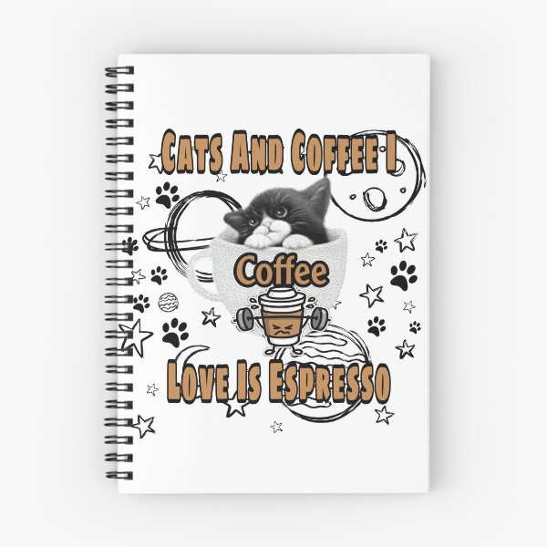 Item preview, Cats And Coffee I Love Is Espresso designed and sold by Katie010.