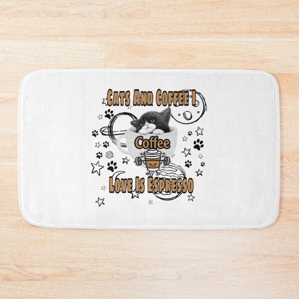 Item preview, Cats And Coffee I Love Is Espresso designed and sold by Katie010.