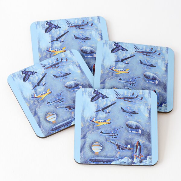 Item preview, Blue Skies & airships designed and sold by PlaneNsimple.